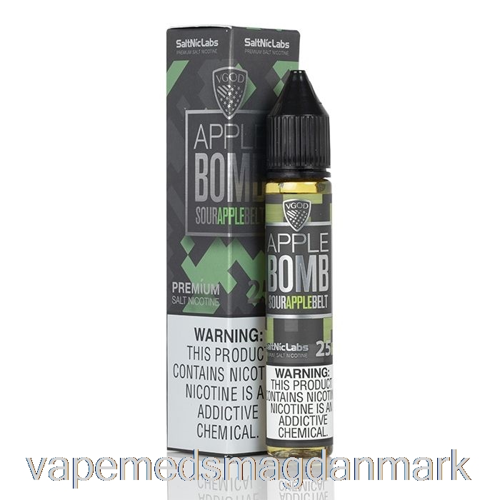 Vape Væske æblebombe - Vgod E-væske - 60ml 0mg